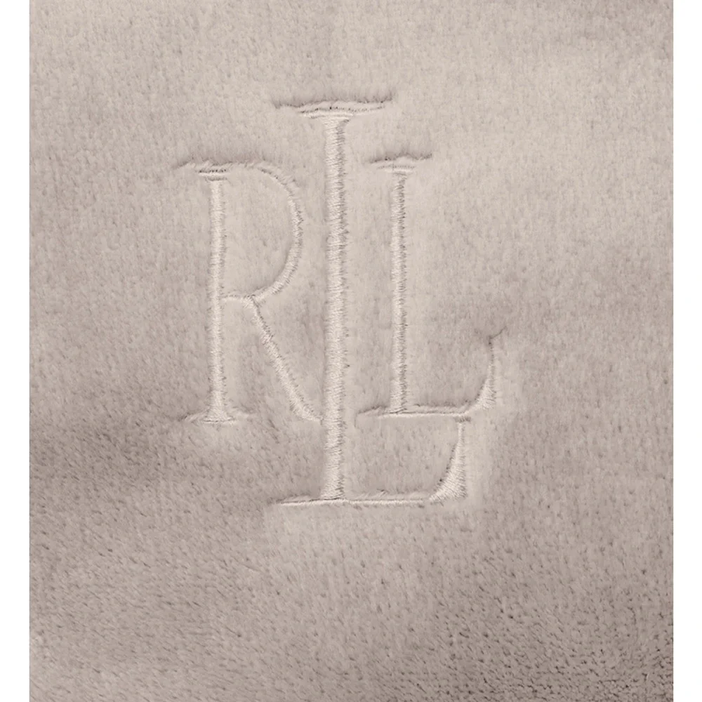 Lauren Ralph Lauren Hollywood Cream King Size Micromink Blanket - Picture 8 of 10